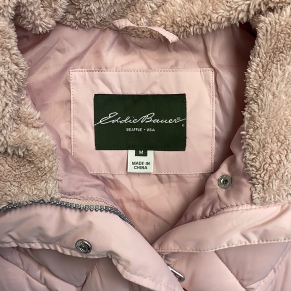 Eddie Bauer goose down vest jacket - Picture 2 of 3